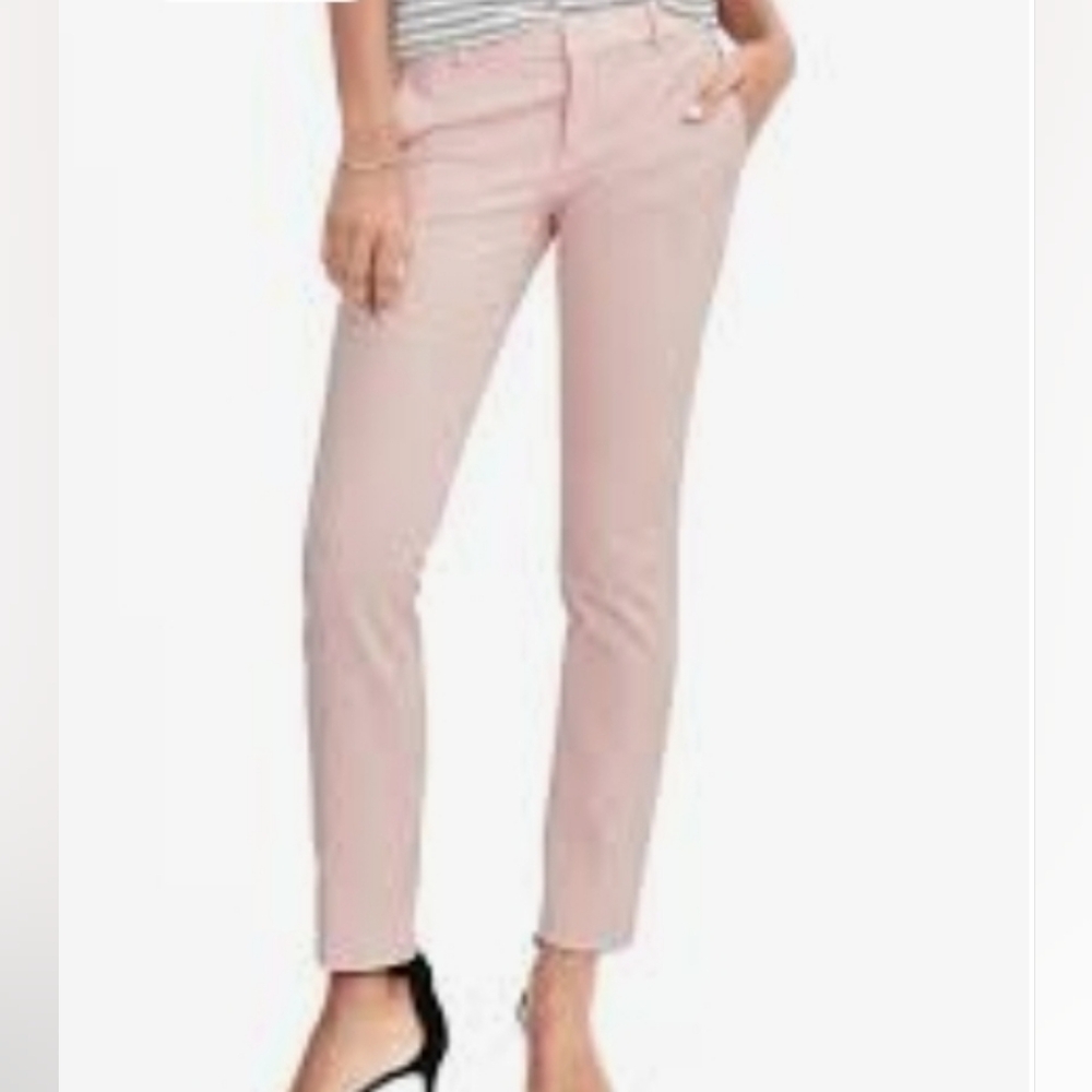 Banana Republic - pink Ryan Straight Leg Pants - Size 10 - Mint condition